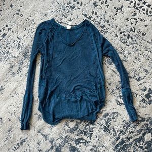 Blue Long Sleeve Shirt